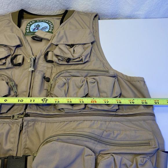 Master Sportsman Fishing Vest M Cotton - Picture 3 of 9